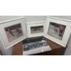 Image 1 : Framed Prints and Photograph Featuring New York Rangers and Detroit Red Wings Players