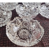 Image 3 : 11-Piece Set - Pressed Crystal Dishware Collection
