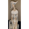 Image 5 : LLADRO Porcelain Sad Harlequin Sculpture  - 5W, 11D, 14T