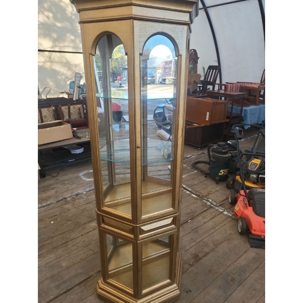 Curio Cabinet (75" x 25" x 13" Inches)
