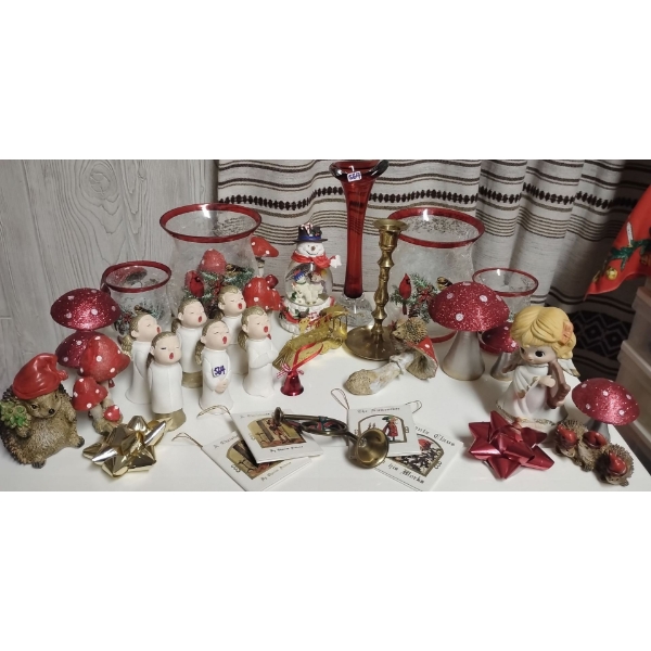 Christmas Cherub Choir Collection w/ Shrooms Galore & More 