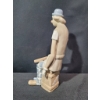Image 3 : Porcelain Figurine of a Seated Clown with Banjo