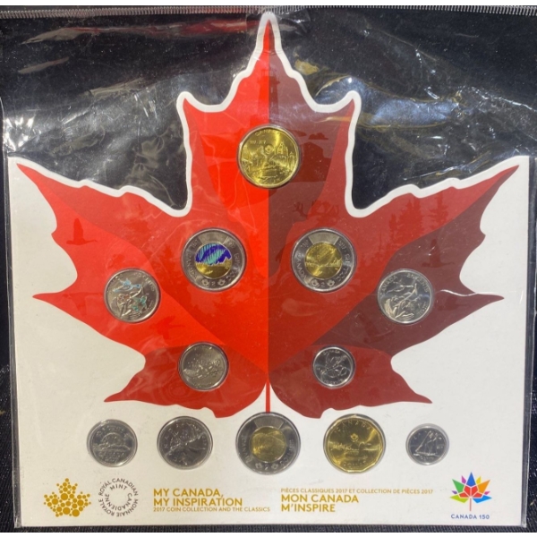 2017 My Canada My Inspiration Coin Collection