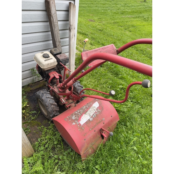 Walk-Behind Gas-Powered Garden Tiller