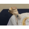 Image 7 : LLADRO 1990 Quartz Porcelain Swan Clock #5777 - 11W, 4D, 8T 