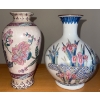 Image 1 : Two One of A Kind Vases Made by Toyo 11"tall