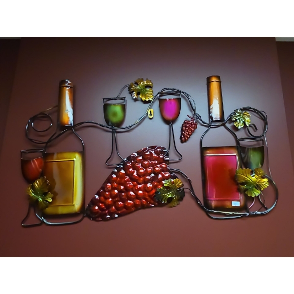 Metal Wine Art