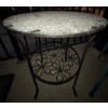 Image 3 : Wicker Chair, Outdoor Small Patio Side Table and Kitchen Butchers Mat