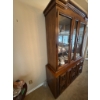 Image 3 : Solid Wood China Cabinet with Glass Display and Cupboards
