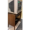 Image 3 : 16' SONY Rear Projection TV Mo.KV-20FS100/TOSHIBA DVD Player/CITIZEN VHS w/ Stand 