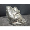 Image 3 : Soapstone Carving of Man Wrestling Seal, Artist: Markoosie Anauta, 2.5 W, 6.5 D, 6 T 