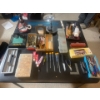Image 1 : Soldering Kit, Magnifying Glass, Allen Keys, Precision Screwdrivers, Cutting Block and Various Tools