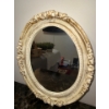 Image 2 : Cozy Home Comforts / Accessories - Gorgeous Gold Gilt Wall Mirror 17"Tall w/ Faux Botanicals 