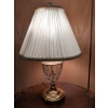 Image 5 : Waterford Crystal Table Lamp w/ Hand Carved End Table 