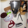 Image 5 : Collection Of Kitchen Supplies  Toaster, Tray Fake Fruit Bowl, The Ove'Glove, Kitchen Aid Items & Mo