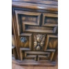 Image 5 : Wooden China Cabinet w/ Glass Interior Shelves  73 W, 18 D, 81 T 