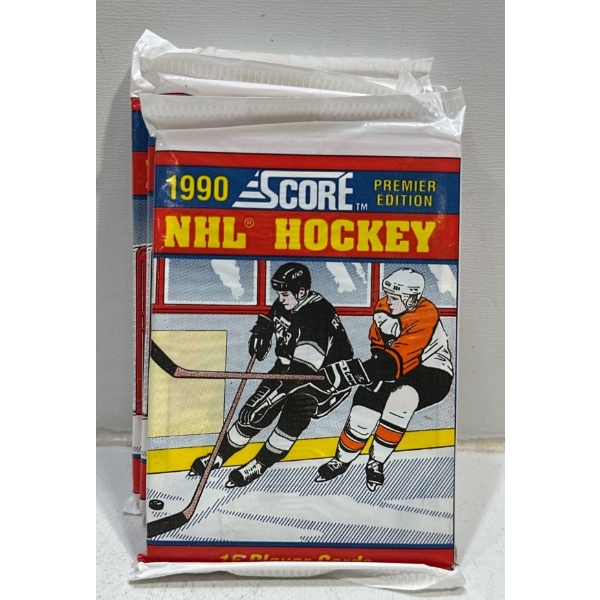 20 Packs of Unopened Hockey Cards (1990)