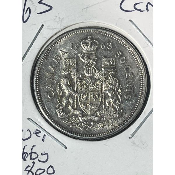 1963 Silver 50 Cent Coin