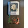 Image 1 : Wedgwood Snowflake and G. Duchin Christmas Ornaments, Lot of 4