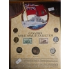 Image 3 :  Canadian World War II Collection featuring historical coins and stamps. 10,25,50-Cent 80% Silver