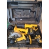 Image 1 : Dewalt Kit Including: Trim Saw BW936, Cordless Drill DC 720, Reciprocating Saw DW 938