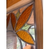 Image 3 : Lovely Stained Glass Mirror - 18.5x36.5