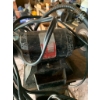Image 6 : Industrial Bench Grinder Mounted on Pedestal with Attached Light