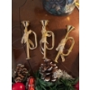 Image 6 : Mini Vintage Brass French Horn Christmas Ornaments and More 