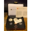Image 1 : Royal Canadian Mint 1980 Uncirculated Custom Coin Set in Case 