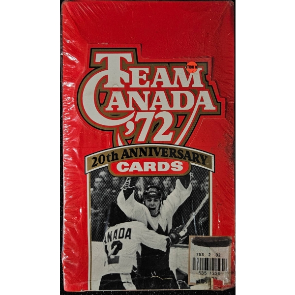 1972 Team Canada 20th Anniversary Trading Card Box Set (Sealed)