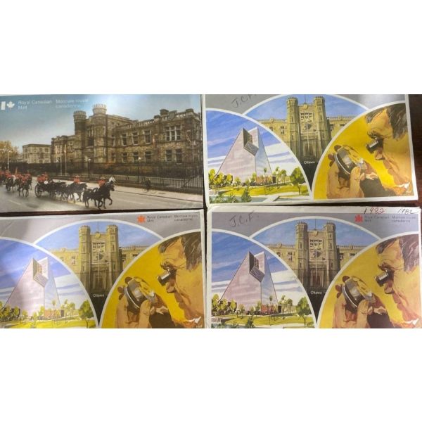 Royal Canadian Mint 1982 Uncirculated Coin Set