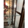Image 3 : Lovely Vintage Wooden & Glass Cabinet w/ Lights (CONTENTS NOT INCLUDED) - 48W, 19D, 78T 