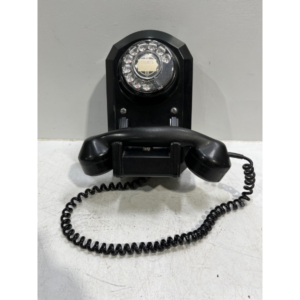 Vintage Automatic Electric Rotary Wall Mount Phone
