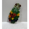 Image 1 : Chalk Fruit, Bundle of Pomegranates, Blueberries, Cherries, and Plums Tied in a Bow