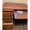 Image 3 : Mid Century Home Office Set Up- Desk w/ Office Chair 45x27x30