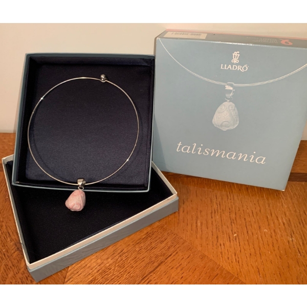 Lladro Porcelain Vida Water Drop Tallismania Jewelry 