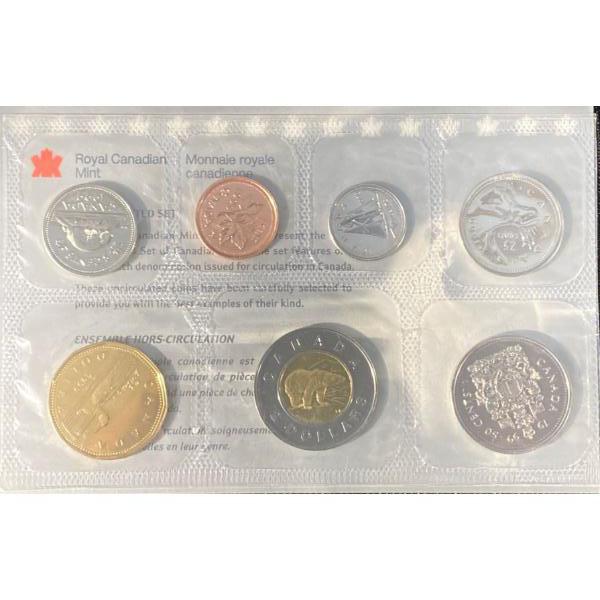RCM 1999 Uncirculated Set of Canadian Coins