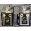 Image 1 : Two Vintage Kodak Brownie Target Six-20 Film Cameras