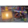 Image 1 : Lite-Brite Color Creations w/ multiple Colored Pegs & Traced Cut Outs For Lighting Up Your World