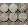 Image 3 : Canadian 25-cent Pieces 80% Silver 64.13 Grams