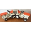 Image 3 : ERTL John Deere Patio Series - Toy Lawn & Garden Tractors 1/16