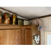 Image 6 : Collection of tea pots cookie Jars & various tin canisters .