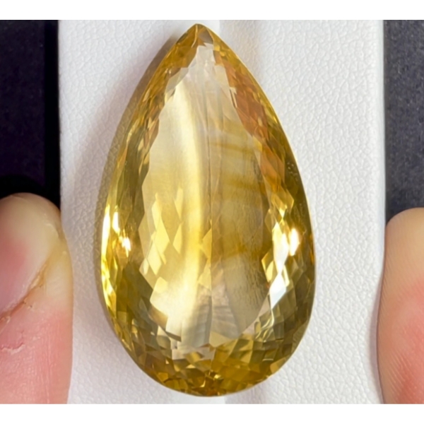 $6,380 Appraisal - 64.45 ct Cert. Madeira Citrine Gemstone