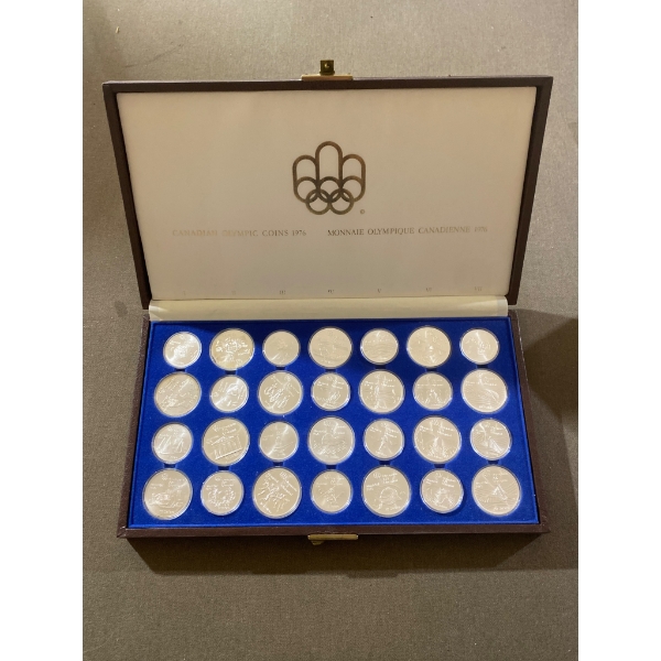 1976 Montreal Olympics Commemorative Coin Set in Presentation Box