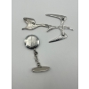 Image 1 : a vintage Sarah Coventry Mister Siegel Brooch from 1974, with vintage pewter brooch featuring a flyi