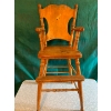 Image 1 : Vintage Wooden Highchair