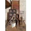 Image 1 : Collection Of Antique Farm/Kitchen Tools-Popover Pan, Potato Masher +++