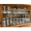 Image 1 :  large collection of crystal glasses, wine, champagne, martini off of the other one must bring boxes