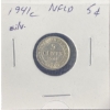 Image 4 : 1917 & 1941 Newfoundland Sterling Silver Nickels