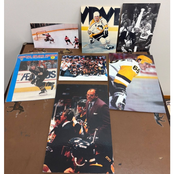 Pittsburgh Penguins Hockey Photographs and Memorabilia